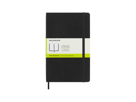 MOLESKINE Carnet souple, L/A5, ligné, noir