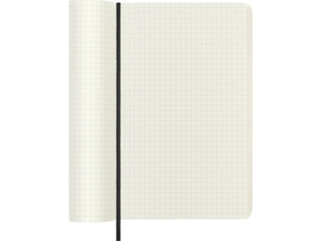 MOLESKINE Carnet souple, L/A5, quadrillé, noir