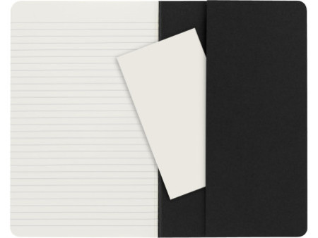 MOLESKINE Cahier, L/A5, ligné, carton, noir
