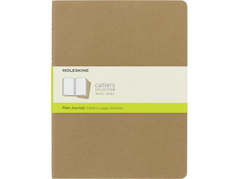 MOLESKINE Cahier, XL, uni, carton, marron