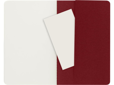 MOLESKINE Cahier, L/A5, uni, carton, rouge