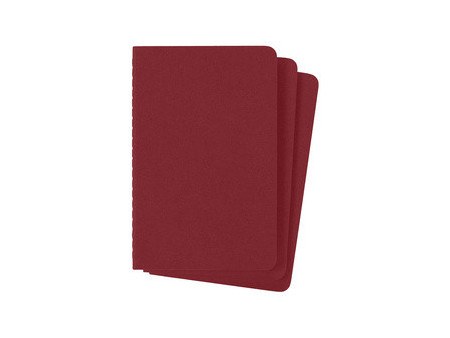 MOLESKINE Cahier, P/A6, ligné, carton, rouge