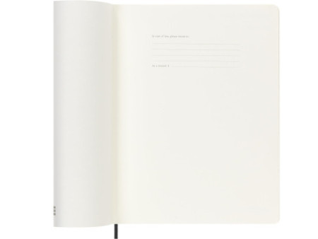 MOLESKINE Agenda 2025/2026, 18 mois, XL, noir