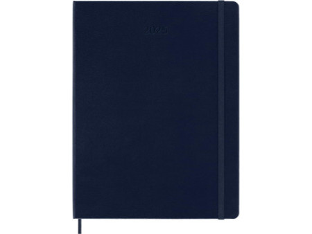 MOLESKINE Agenda 2026, semainier, XL, rigide, bleu
