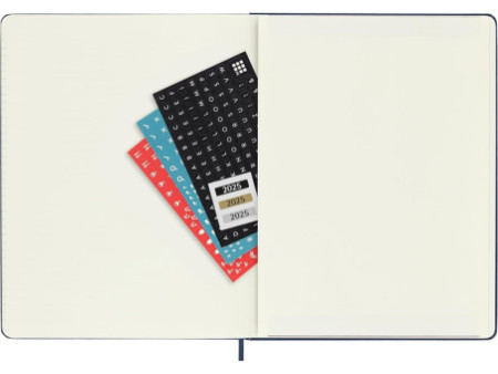 MOLESKINE Agenda 2026, semainier, XL, rigide, bleu