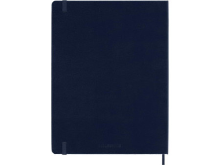 MOLESKINE Agenda 2026, semainier, XL, rigide, bleu