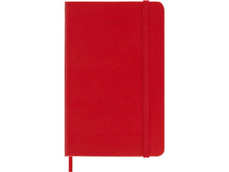 MOLESKINE Agenda de poche 2026, journalier, P/A6, rouge