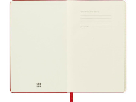 MOLESKINE Agenda de poche 2026, semainier, P/A6, rouge