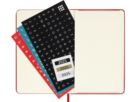 MOLESKINE Agenda de poche 2026, semainier, P/A6, rouge