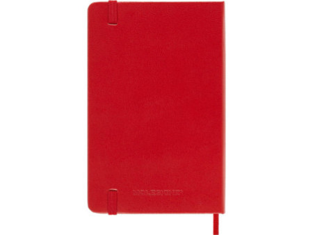 MOLESKINE Agenda de poche 2026, semainier, P/A6, rouge