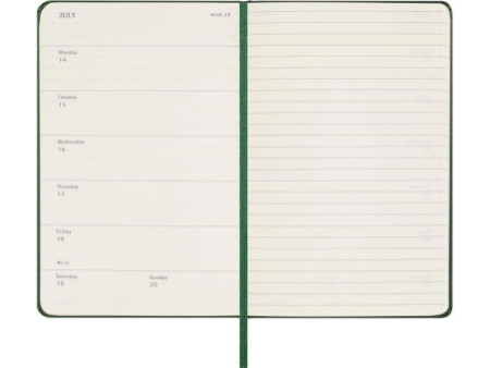 MOLESKINE Agenda de poche 2026, semainier, P/A6, vert