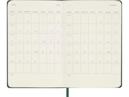 MOLESKINE Agenda de poche 2026, semainier, P/A6, vert