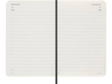 MOLESKINE Agenda de poche 2026, journalier, P/A6, noir