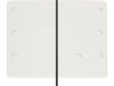 MOLESKINE Agenda de poche 2026, semainier, P/A6, noir