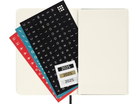 MOLESKINE Agenda de poche 2026, semainier, P/A6, noir
