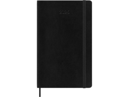 MOLESKINE Agenda 2026, semainier, L/A5, souple, noir