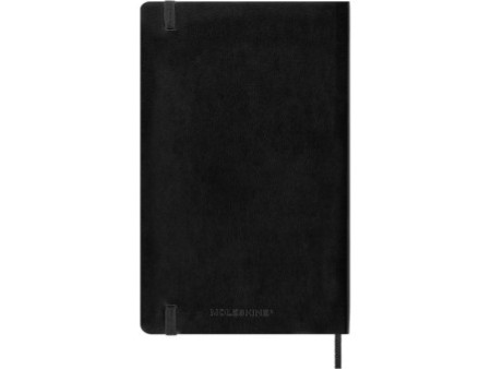 MOLESKINE Agenda 2026, semainier, L/A5, souple, noir