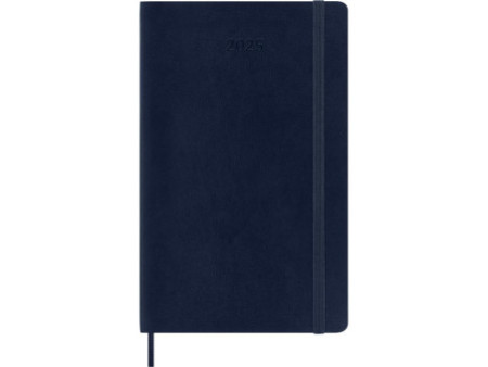 MOLESKINE Agenda 2026, journalier, L/A5, souple, bleu