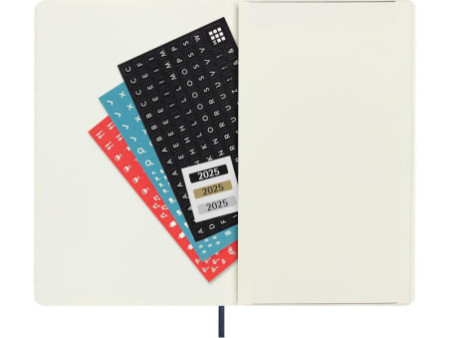 MOLESKINE Agenda 2026, journalier, L/A5, souple, bleu