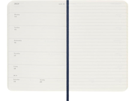 MOLESKINE Agenda de poche 2026, semainier, P/A6, bleu