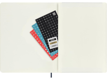 MOLESKINE Agenda 2026, semainier, XL, souple, bleu