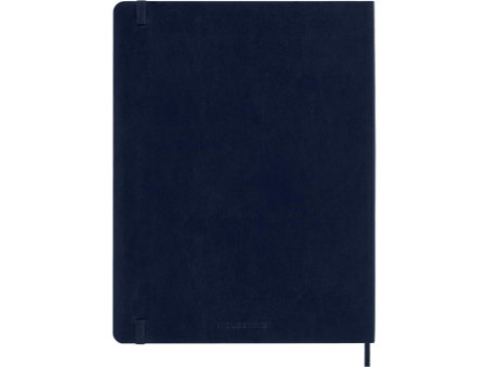 MOLESKINE Agenda 2026, semainier, XL, souple, bleu
