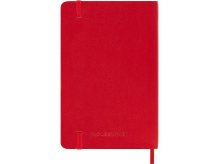 MOLESKINE Agenda de poche 2026, semainier, P/A6, rouge