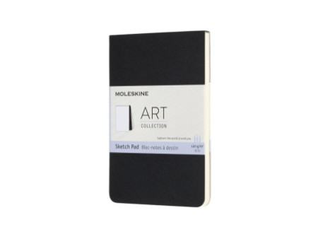 MOLESKINE Bloc à croquis, P/A6, 120 g/m2, carton, noir