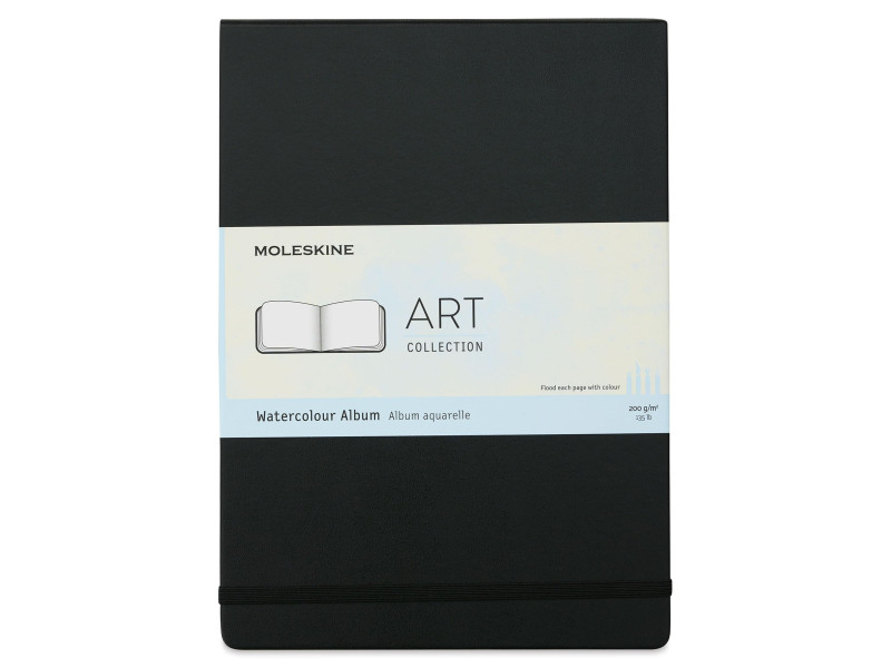 MOLESKINE Album aquarelle, XL, 200g/m2, noir