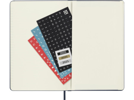 MOLESKINE Agenda 2026, journalier, L/A5, rigide, noir