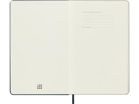MOLESKINE Agenda 2026, semainier, L/A5, rigide, noir
