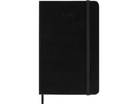 MOLESKINE Agenda de poche 2026, journalier, P/A6, noir