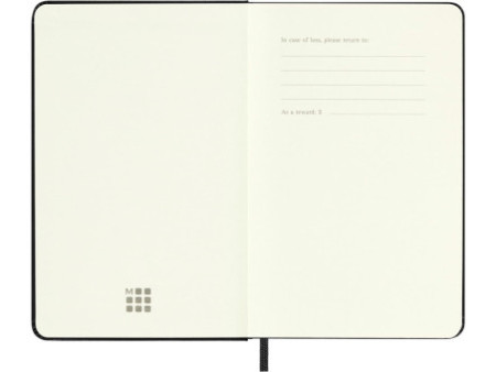 MOLESKINE Agenda de poche 2026, journalier, P/A6, noir