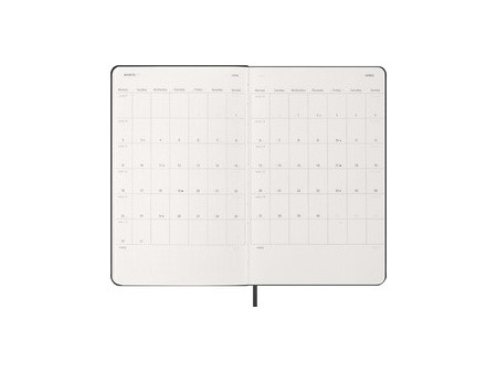 MOLESKINE Agenda 2026, semainier, L/A5, rigide, aigue-marine