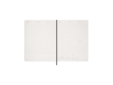MOLESKINE Agenda Essential 2025/2026, 15 mois, XXL
