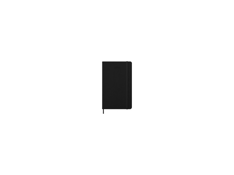 MOLESKINE Agenda 2026, L/A5, couverture rigide, noir