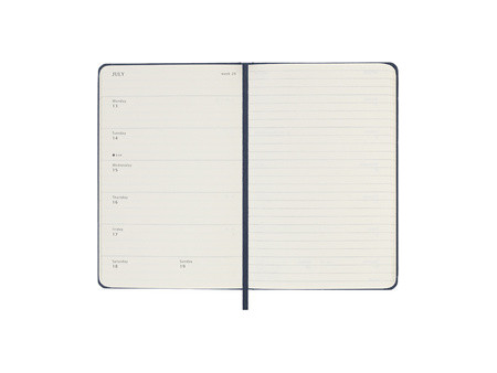 MOLESKINE Agenda de poche 2026, semainier, P/A6, noir