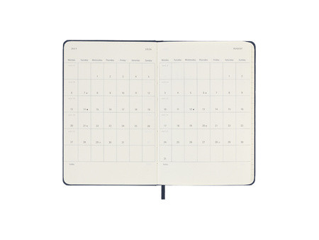 MOLESKINE Agenda de poche 2026, semainier, P/A6, noir