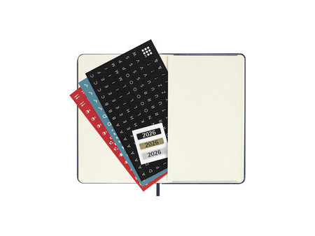 MOLESKINE Agenda de poche 2026, semainier, P/A6, noir