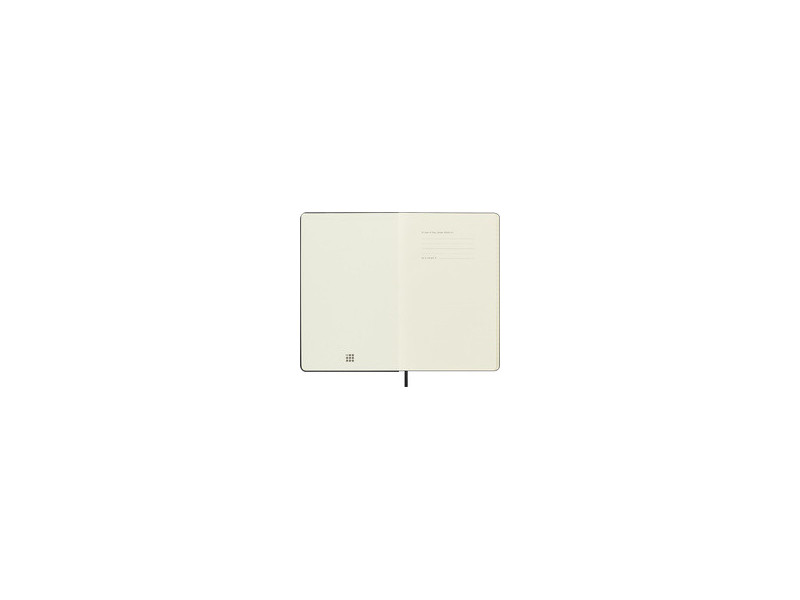 MOLESKINE Agenda 2026, L/A5, couverture rigide, noir