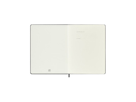 MOLESKINE Agenda Pro 2026, XL, couverture rigide, noir