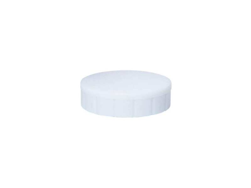 MAUL Aimant solide, pouvoir adhésif: 0,6 kg, blanc