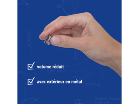 MAUL Aimant néodyme, quille, diamètre: 12 mm, nickel