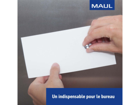 MAUL Aimant néodyme, quille, diamètre: 15 mm, nickel