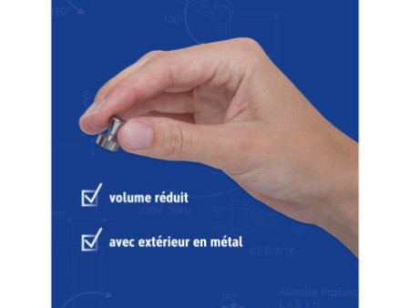 MAUL Aimant néodyme, quille, diamètre: 20 mm, nickel