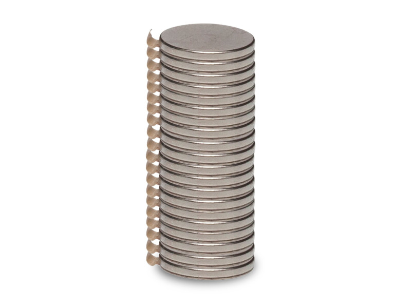 MAUL Aimant néodyme, pastille, autocollant, diamètre: 10 mm