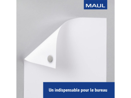 MAUL Aimant néodyme, pastille, autocollant, diamètre: 10 mm