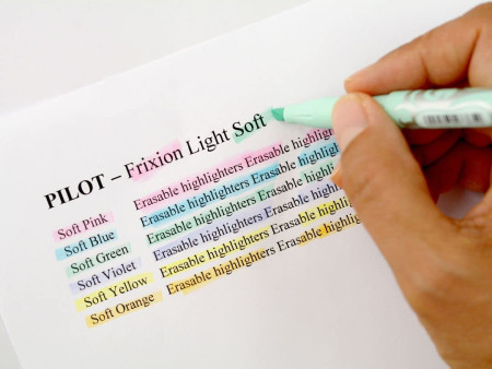 PILOT Surligneur FRIXION light soft, rose pastel