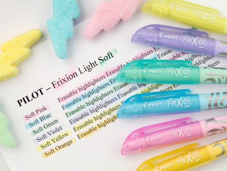 PILOT Surligneur FRIXION light soft, rose pastel