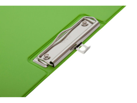 MAUL Porte-bloc à pince, plastifié, A4, vert clair